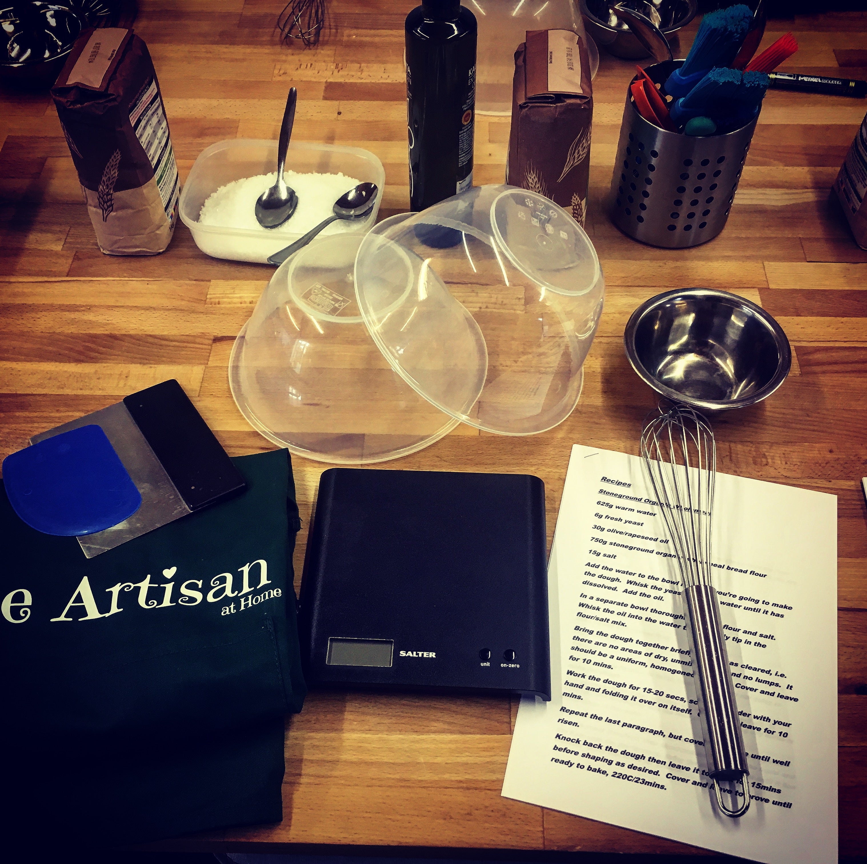 Breadmaking workshops gift vouchers the artisan at home