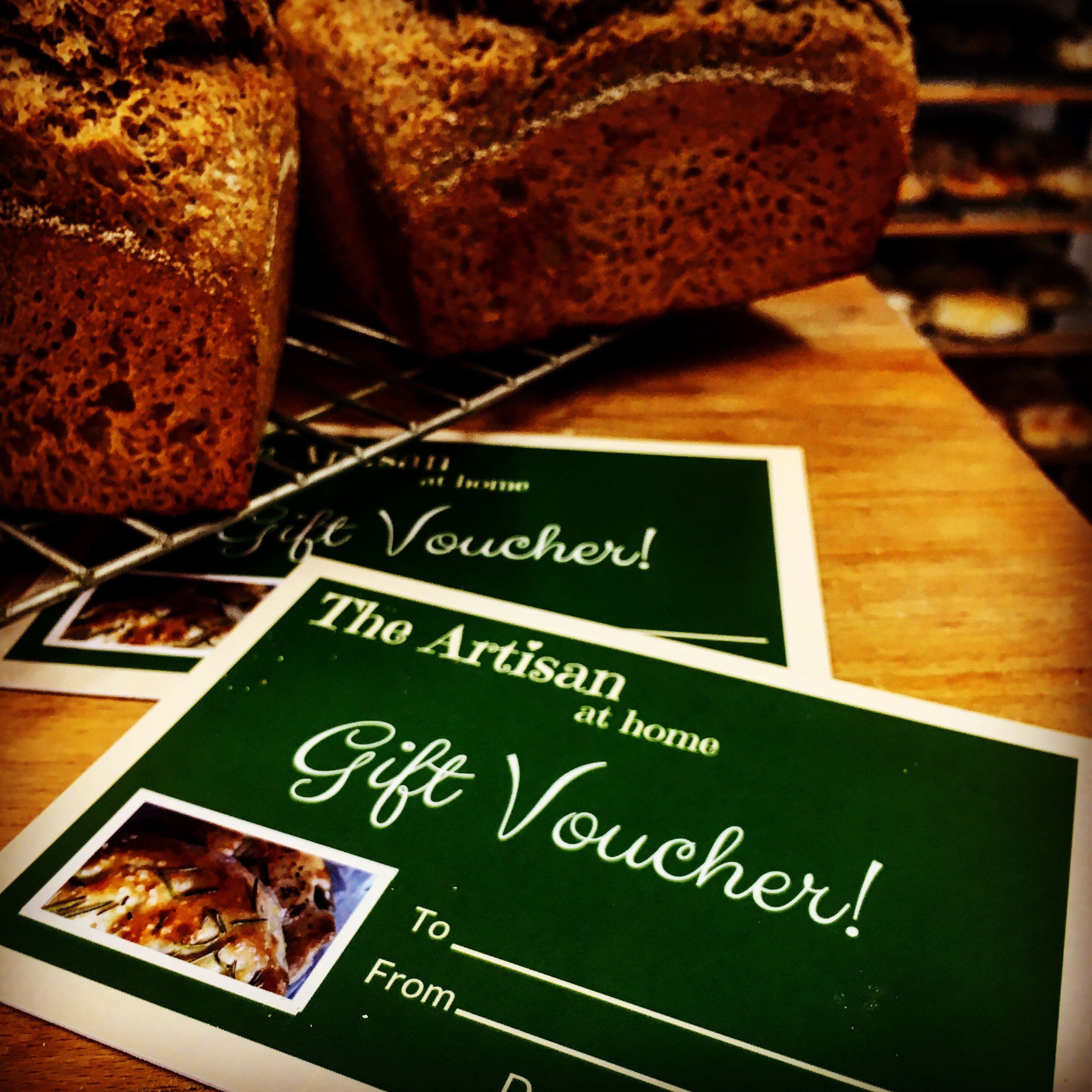 Workshop gift vouchers the artisan at home