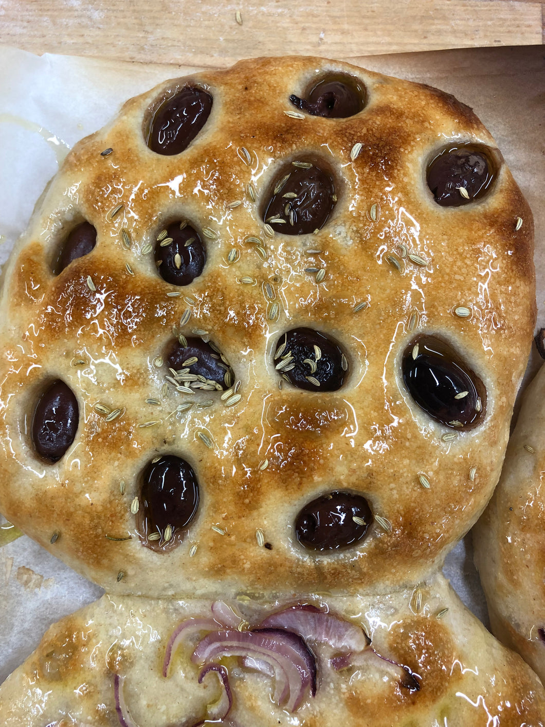 Provencal Olive & Fennel Seed Focaccia